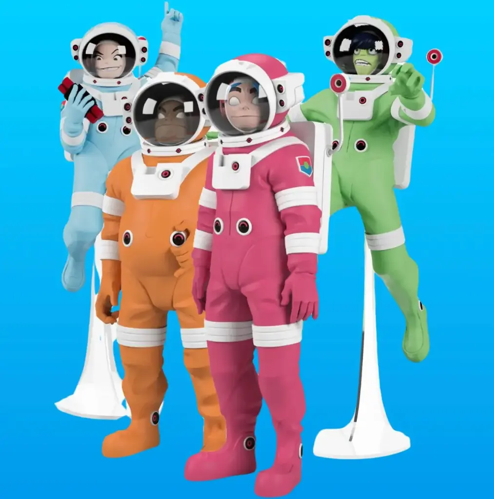 [Superplastic] ASTRONAUTS 2D By Gorillaz x Superplastic (Full Set)