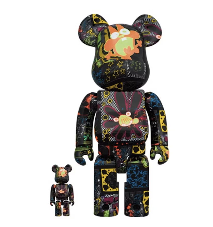 [Bearbrick] 400%+100% Bearbrick New Akatsuka Nyarome & Beshi