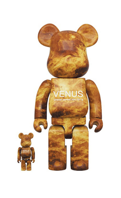 [Bearbrick] 400%+100% Bearbrick NASA Venus