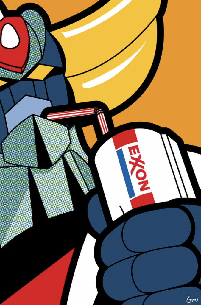 [Léon] Robot Drink 4 (30x20 cm)