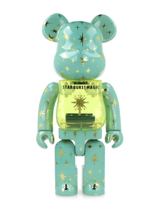 [Bearbrick] 400% Bearbrick Starburst Magic by Asami Mastumura (Light Up Version)
