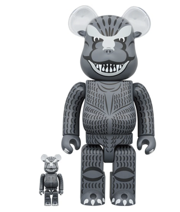 [Bearbrick] 400%+100% Bearbrick Godzilla 1954