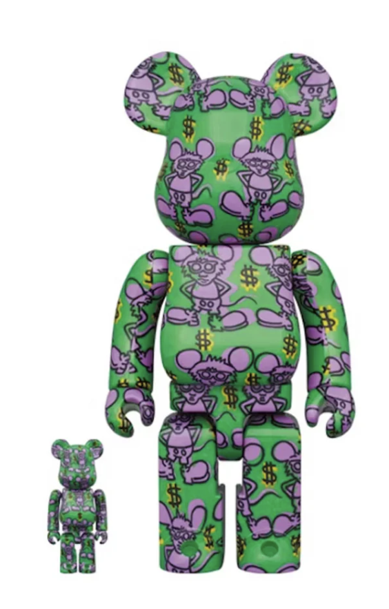 400%+100% Bearbrick V11 Keith Haring