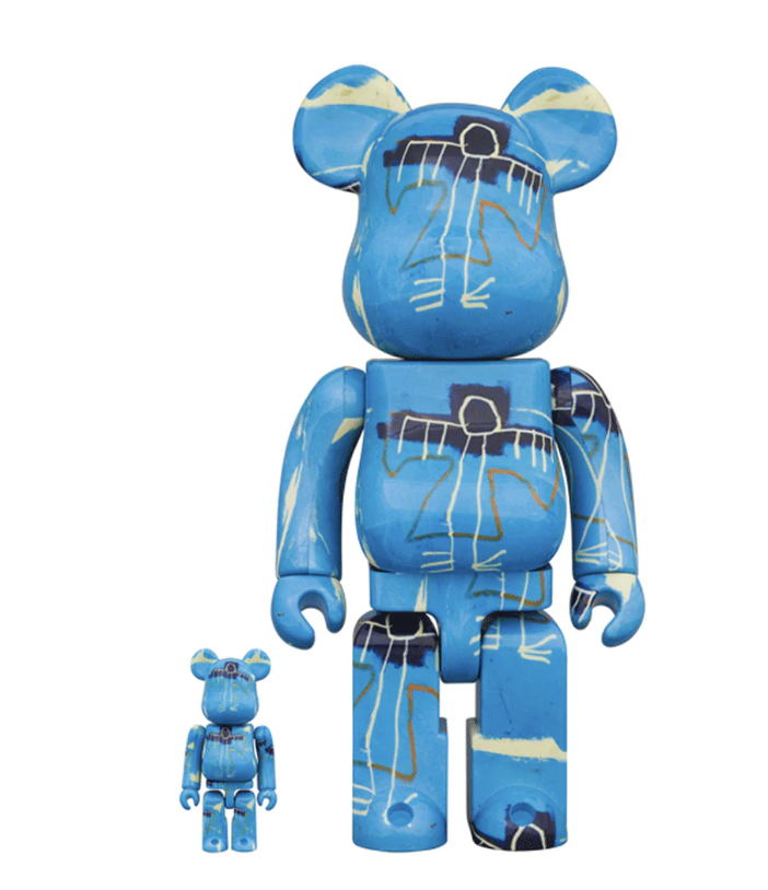400%+100% Bearbrick V9 Basquiat