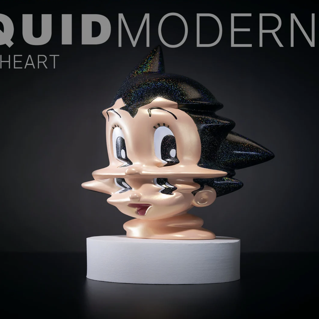 [WeArtDoing] Liquid Modernity Metal Heart Sparkle