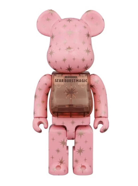 400% Bearbrick Star Dust Magic 2nd by Asami Matsumura