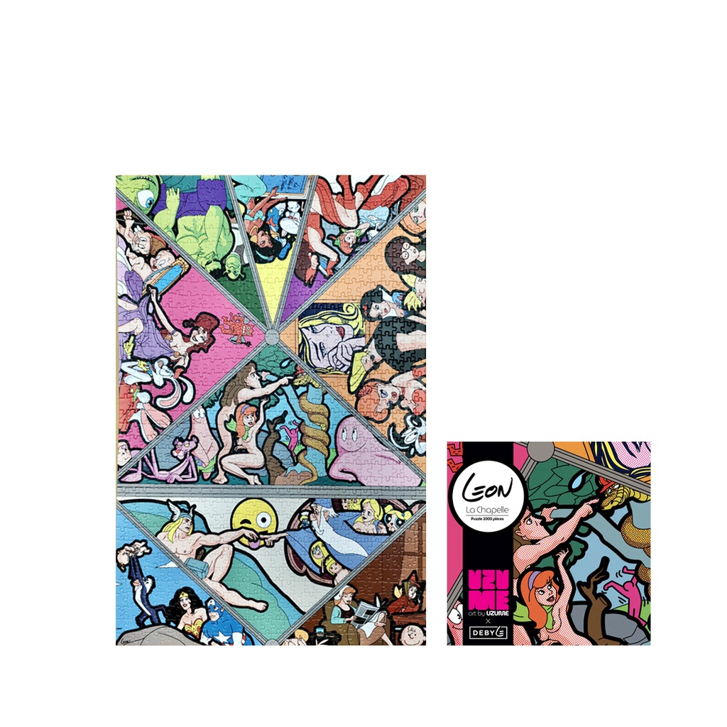 La Chapelle  (Puzzle 1000 pièces - édition numérotée et signée) (Art By Uzume)