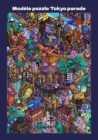 [Paiheme] Tokyo Parade (Puzzle 1000 pièces)