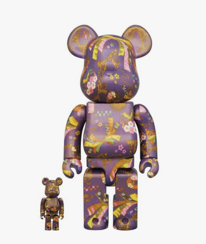 [Bearbrick] Bearbrick Chiyogami 400%+100%